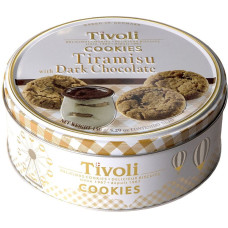Печиво Tivoli Тірамісу та чорним шоколадом ж/б 150 г