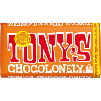 Шоколад Tony's молочний з карамеллю і морською сіллю 180 г/15