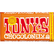 Шоколад Tony's молочний з карамеллю і морською сіллю 180 г/15