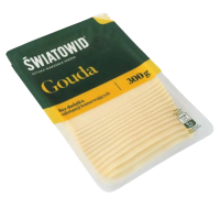Сыр полутвердый Swiatowid Gouda нарезка 300 г