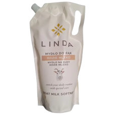 Мило рідке Linda Козине молоко дой-пак 1 л