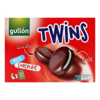 Печиво Gullon Twins у молочному шоколаді 252 г