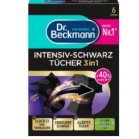 Салфетки для стирки Dr.Beckmann для черного белья 2в1 6 шт/12