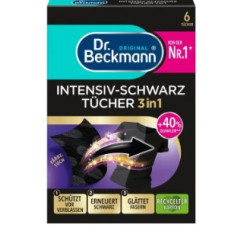 Салфетки для стирки Dr.Beckmann для черного белья 2в1 6 шт/12