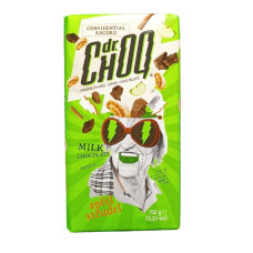 Шоколад Dr Choq молочний Яблучний струдель 150 г/12
