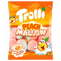 Маршмеллоу Trolli Peach Mallow зі смаком персика 150 г