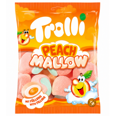 Маршмеллоу Trolli Peach Mallow зі смаком персика 150 г