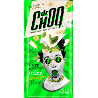 Шоколад Dr Choq білий Меренга м'ята лайм 150 г/12