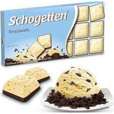 Шоколад Schogetten білий Stracitella 100 г/30