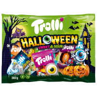 Цукерки жувальні Trolli Hallowen 360 г/10