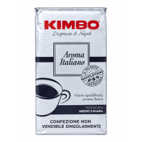 Кофе молотый Kimbo Aroma Italiano 250 г серебро/12