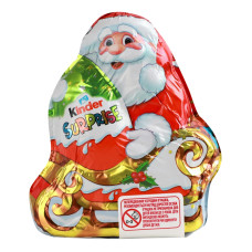 Шоколад фигурный молочный Kinder Surprise Santa 75 г