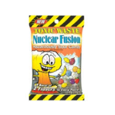 Цукерки жувальні Toxic Waste Nuclear Fusion 5 смаків пакет 12*57г