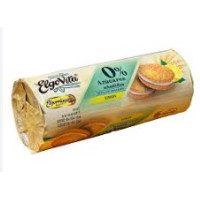 Печиво Elgorriaga ElgoVita з лимонною начинкою без цукру 180 г/18