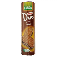 Печенье Gullon Duo Mega сэндвич темный с шоколадным кремом 500 г/20