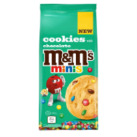 Печиво M&M's minis Cookies 180 г/8