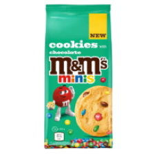 Печиво M&M's minis Cookies 180 г/8