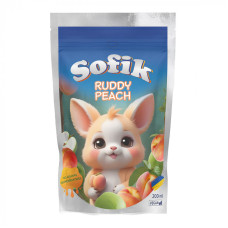 Напиток безалкогольный соковый негазированный Sofik Ruddy Peach со вкусом персика 200 мл/10