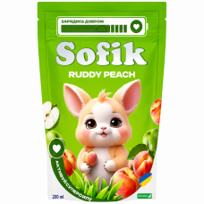 Напиток безалкогольный соковый негазированный Sofik Ruddy Peach со вкусом персика 200 мл/10