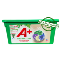 Капсули для прання А+ Pro Nature 4в1 22 шт/6