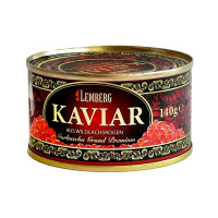 Ікра горбуші Lemberg Kaviar Gorbuscha Grand Premium з/б 140 г