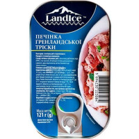 Печінка тріски Landice 121 г/24