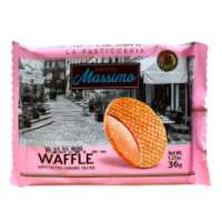 Вафлі Maestro Massimo з солоною карамеллю 36 г/24