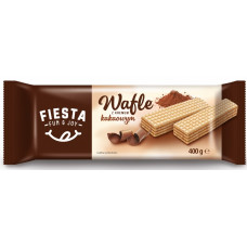 Вафлі Fiesta шоколадні 400 г/12