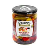 Оливки Коктейль середземноморський Bernal Coctail Mediterraneo 436 г/12