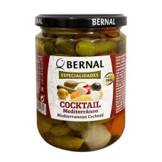 Оливки Bernal коктейль середземноморський 436 г