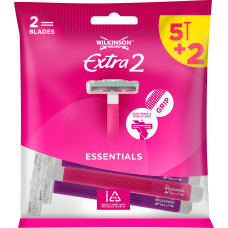 Одноразові станки Wilkinson Extra2 Essentials Beauty 5+2 шт