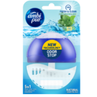 Блок для унітазу підвісний Ambi pur Fresh Water&Mint 55 мл/6
