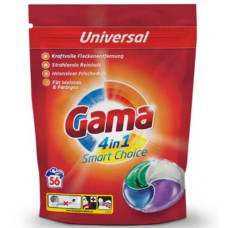 Капсулы для стирки Gama 4 в1 Universal 60 шт/6