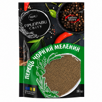 Приправа Приправи Світу перець чорний мелений 20 г
