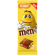 Шоколад M&M's молочний Peanut 165 г/16