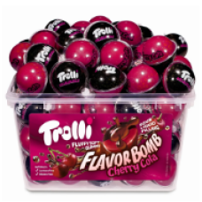Цукерки жувальні Trolli Flavor Bomb Cherry Cola 1кг 60 шт/6