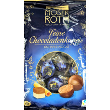 Цукерки шоколадні Moser Roth Praline Knusper Nougat хрустка нуга 150 г/42