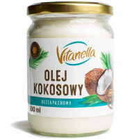 Олія кокосова Vitanella рафінована 500 мл/12