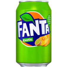 Напій газований Fanta екзотичні фрукти з/б 330 мл/24