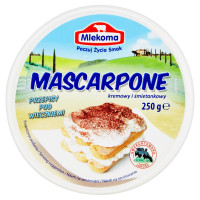 Крем-сир Mlekoma Mascarpone 82%  250 г/12
