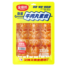 Снек Golden Mill Латяо кульки з вегетаріанського м'яса зі смаком яловичини 80 г/40