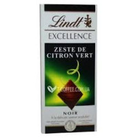 Шоколад Lindt Excellence чорний з цедрою лайма 100 г