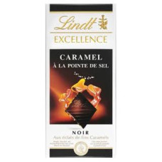 Шоколад Lindt Excellence чорний з фундуком та кармаеллю 100 г