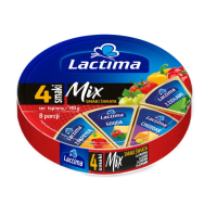 Сир плавлений Lactima Mix Смаки світу порційний 140 г