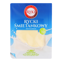 Сир напівтвердий Ryki Сметанковий слайси 300 г