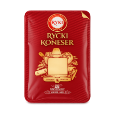 Сир напівтвердий Ryki Koneser слайси 300 г