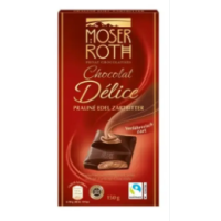Шоколад Moser Roth чорний Delice Praline Edel 50% 150 г/45