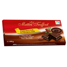 Шоколад чорний Maitre Truffout 100 г/20