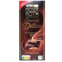 Шоколад Moser Roth черный Delice Edel Bitter 85% 150 г/45