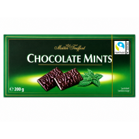 Шоколад Maitre Truffout черный с мятой 200 г/16